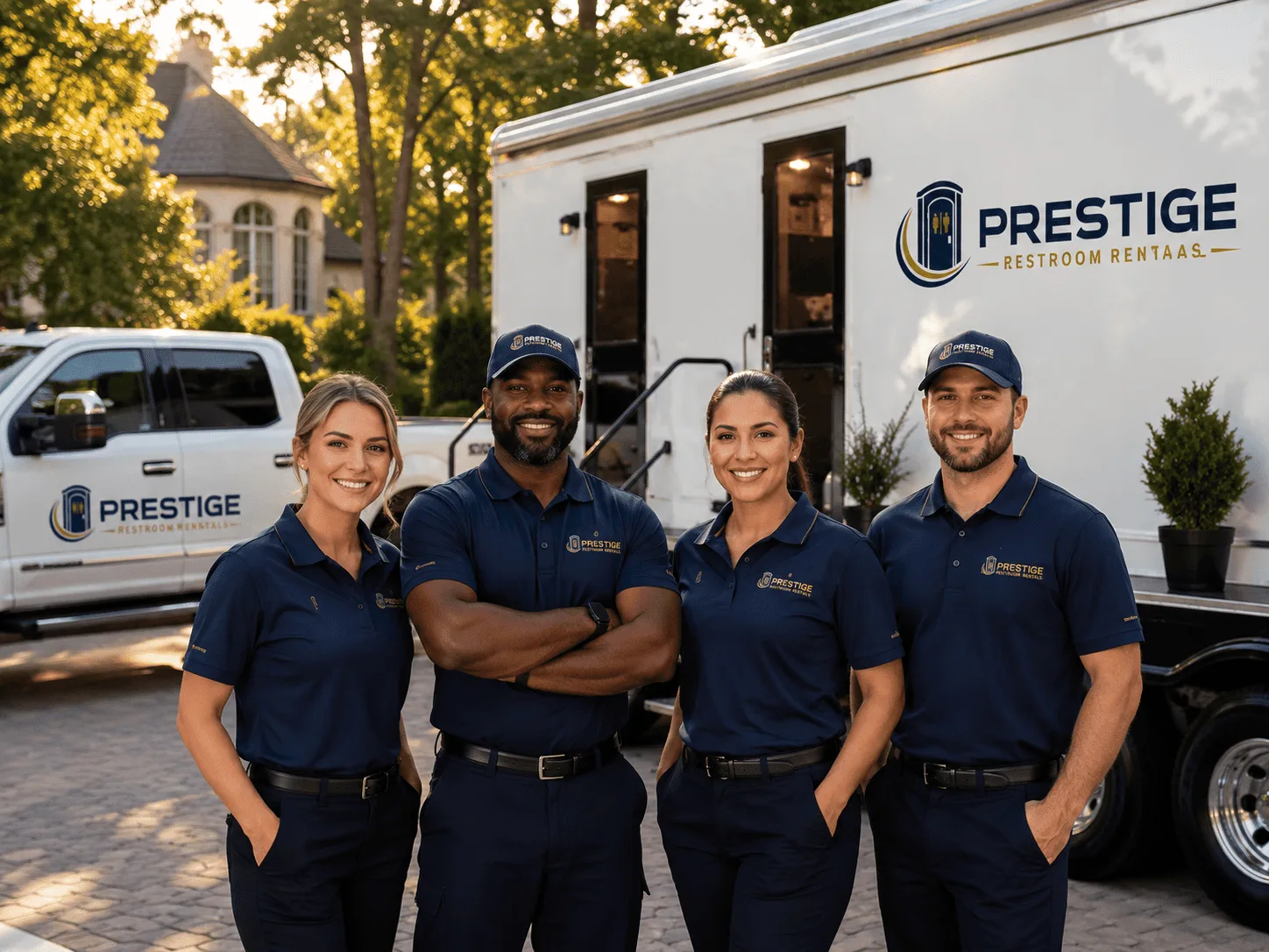 Trusted Luxury Portable Restrooms company in Weir, MS